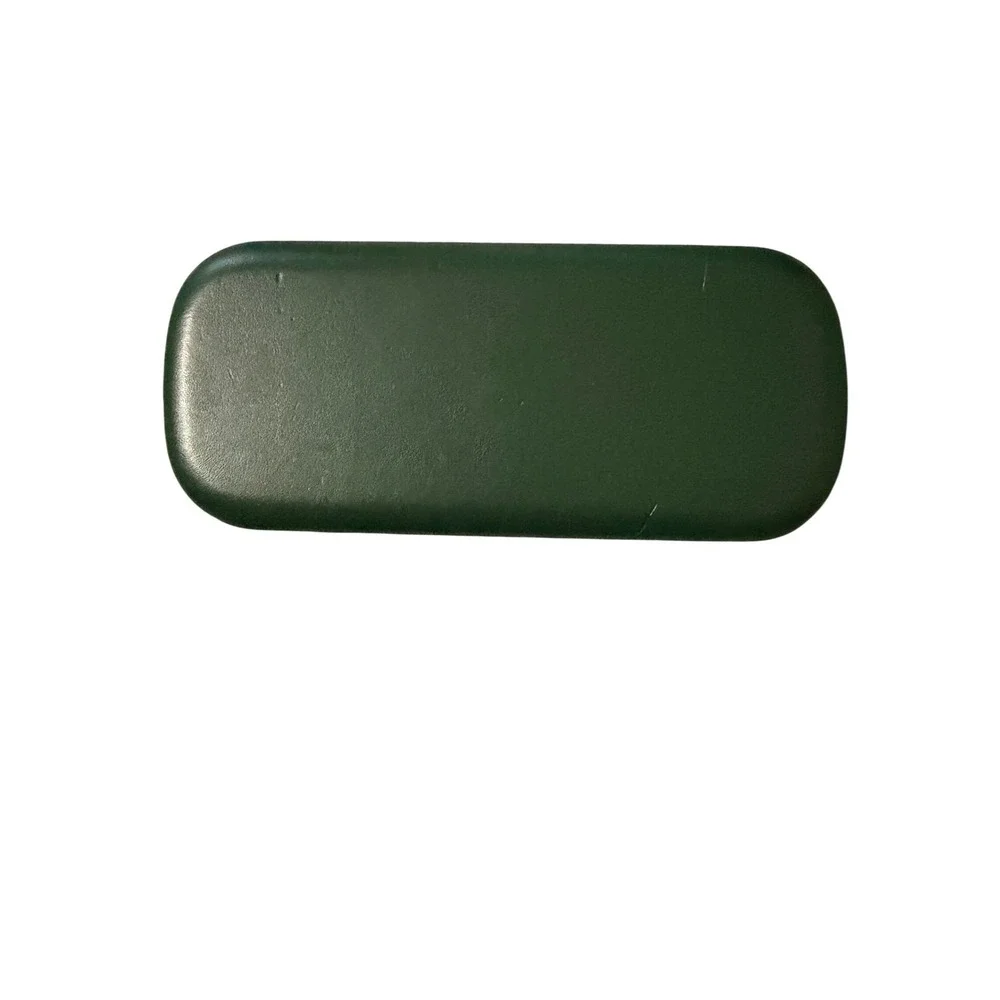 Kate Spade‎ Eyeglasses Case Womens OS Pink Green Good Hard Shell Clam Shell Case
